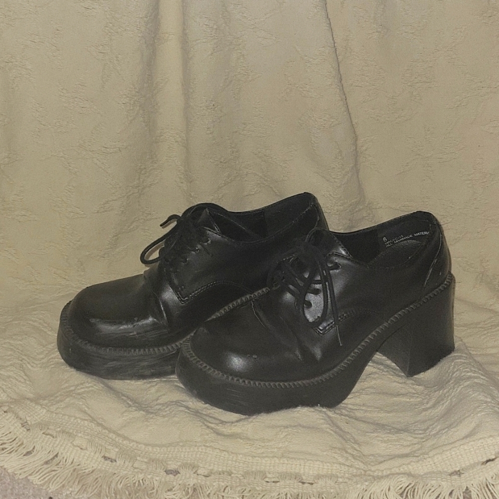 Bee Fly Frankenstein heels